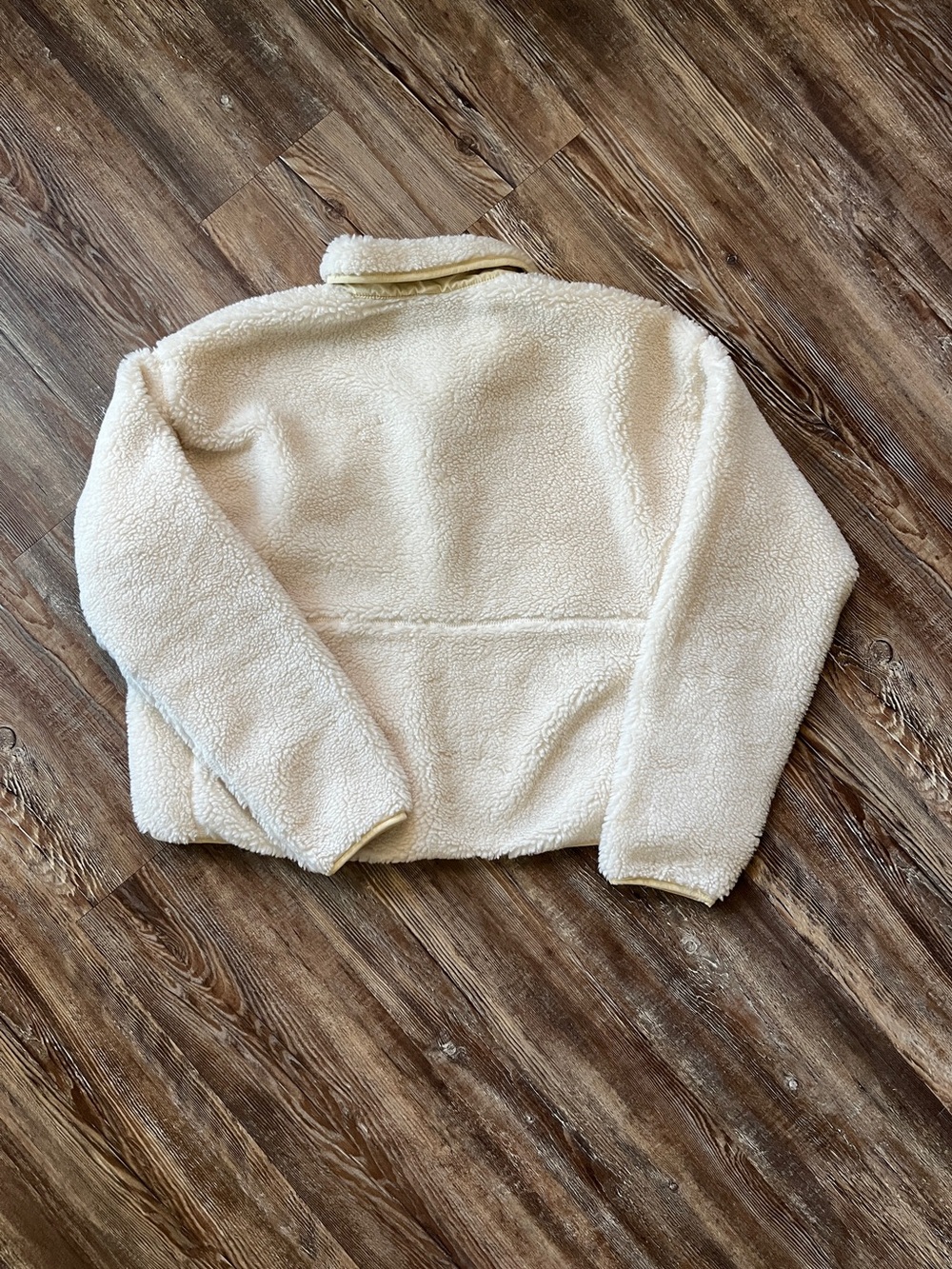 The North Face Women's Extreme Pile Pullover - Gardenia White - Picture 3 of 5